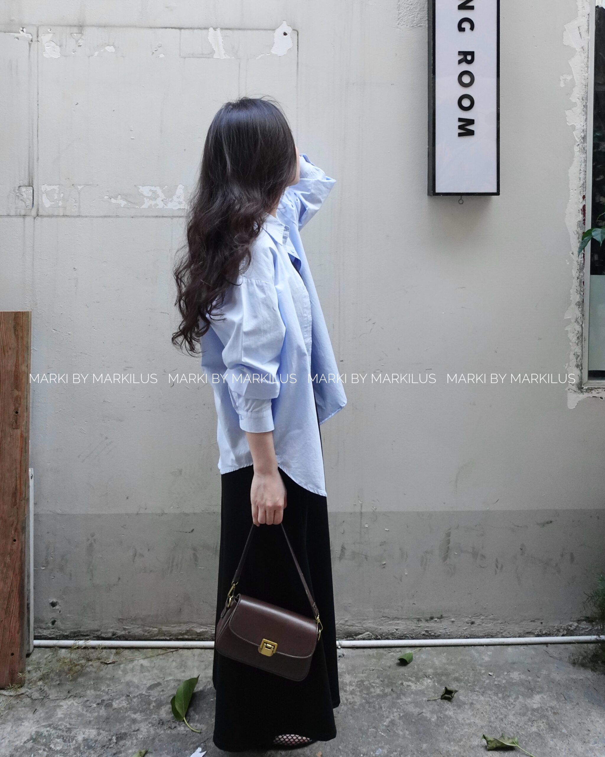 ÁO SƠ MI OVERSIZED BASIC A476 - Hình ảnh 26