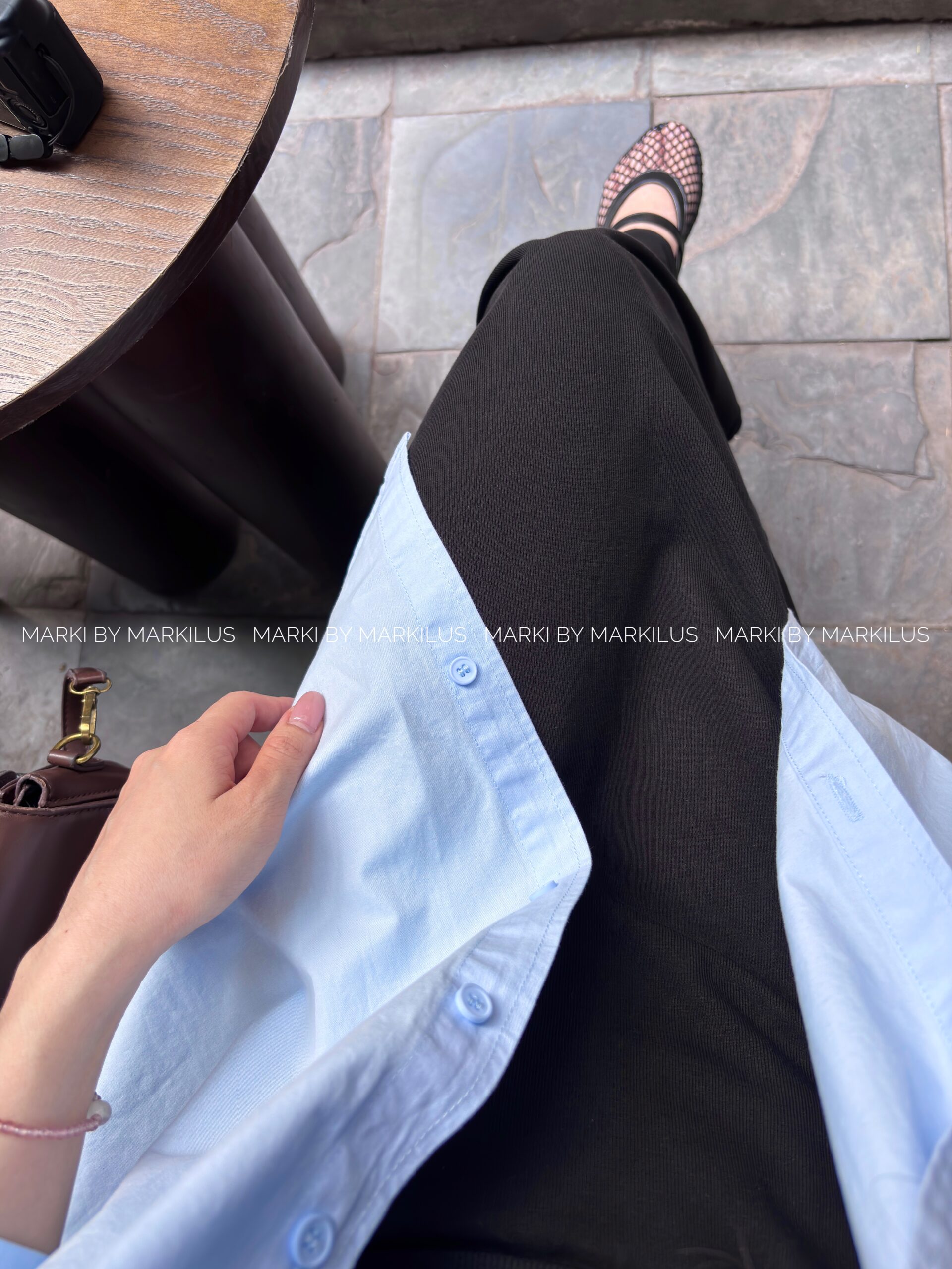 ÁO SƠ MI OVERSIZED BASIC A476 - Hình ảnh 21