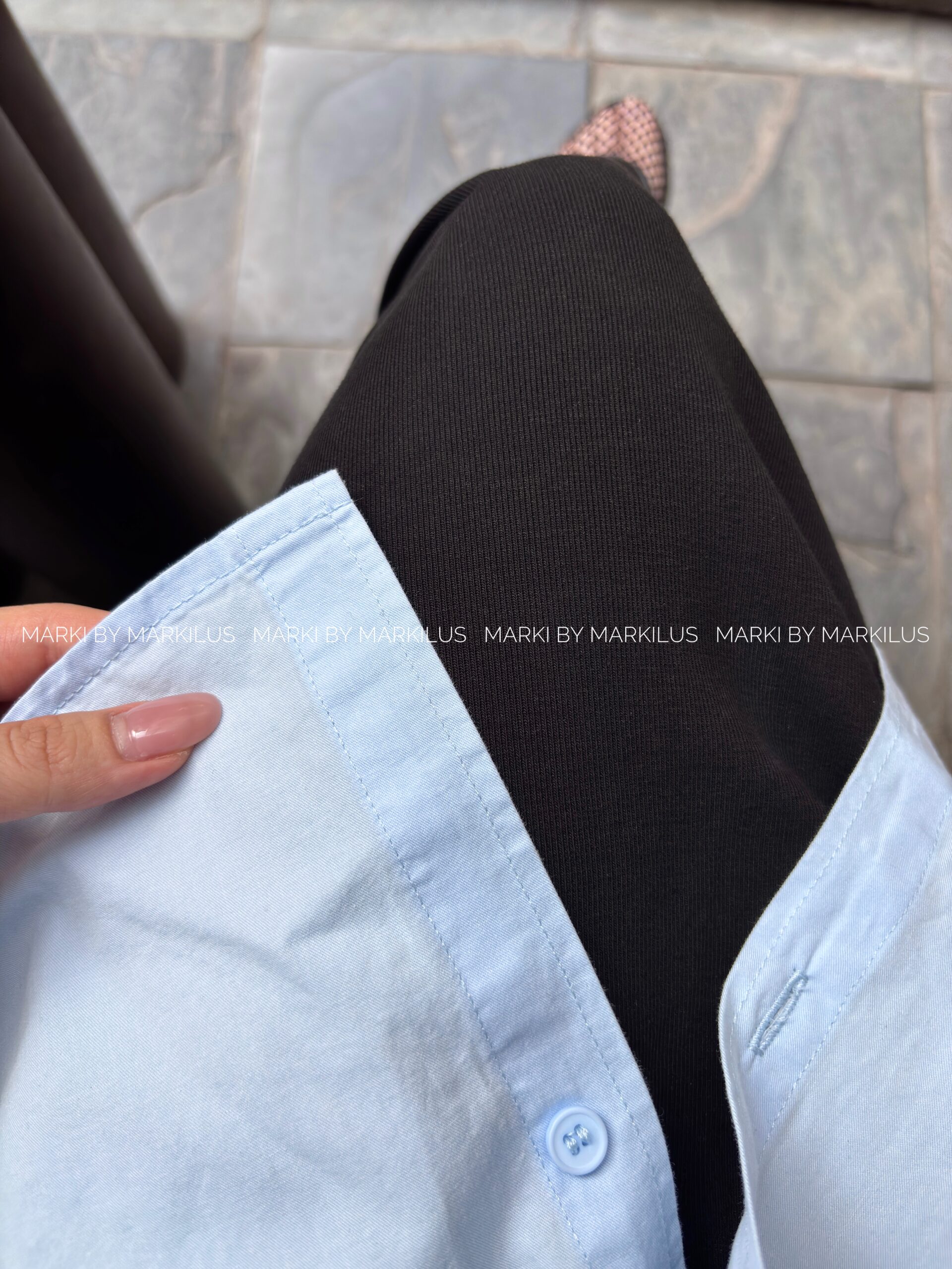 ÁO SƠ MI OVERSIZED BASIC A476 - Hình ảnh 20