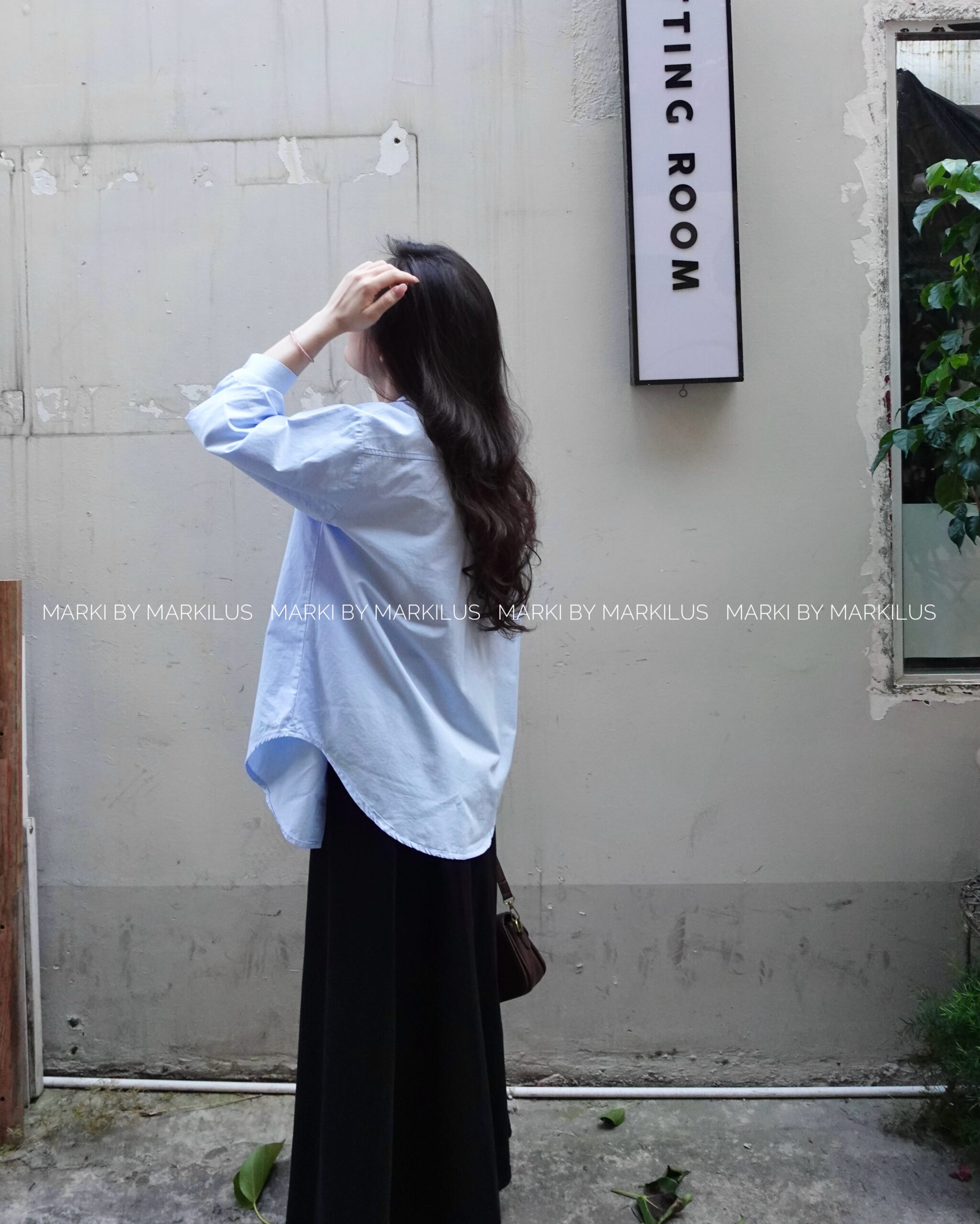ÁO SƠ MI OVERSIZED BASIC A476 - Hình ảnh 19